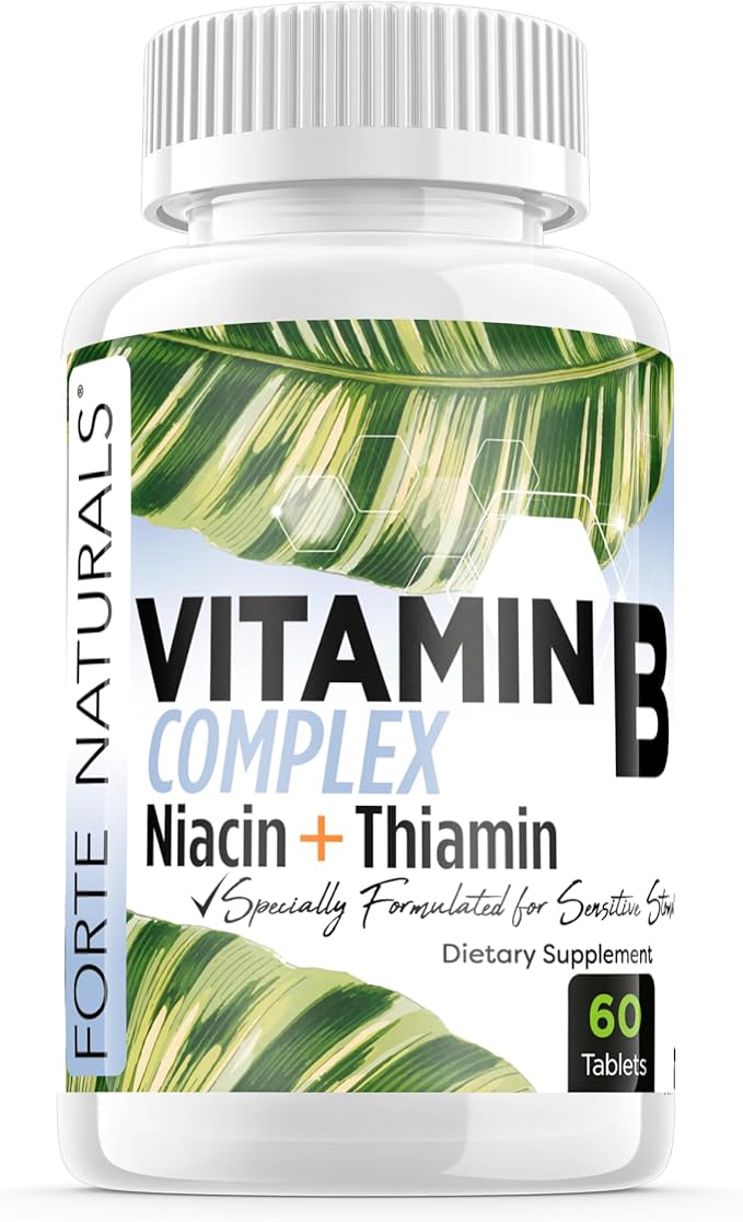 Supplements Biotin Vitamin B Complex Vitamin B12 Energy &amp Mood Support with Folic Acid Prenatal Postnatal B1 thiamin Supplement B2 niacin B5 B6 Supplements
