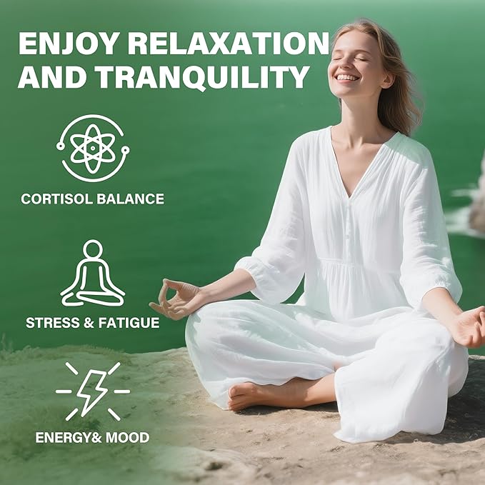 Cortisol Supplement 15-in-1 Cortisol Manager with Ashwagandha L-Theanine &amp Magnesium Supports Cortisol Health Relaxation &amp Restful Sleep 180 Capsules