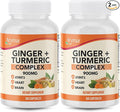 Arymar Ginger Turmeric Supplement (2 Pack) – 60 Capsules – Herbal Dietary Supplement