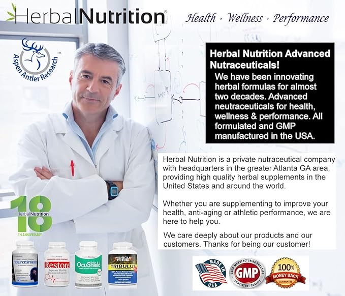 Herbal Nutrition Sleep Support Supplement Sleep Formula is a Multi-Ingredient Sleep Supplement with Melatonin GABA L-Theanine and More Sleep Like You are on Cloud 9! One 60 Ct Bottle