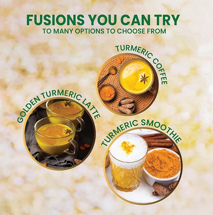 Turmeric Curcumin Extract 95% bio antioxidant USDA Organic Turmeric Powder 60g dose Curcumin Supplements for Joint Support and high Absorption to Boost Immune Support.