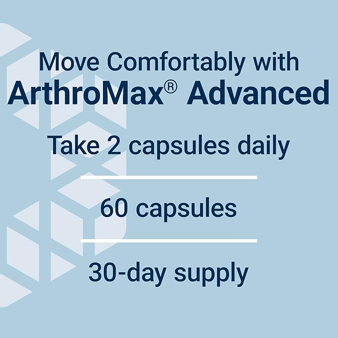 Life Extension ArthroMax® Advanced NT2 Collagen™ &amp AprèsFlex® glucosamine sulfate Boswellia (Indian Frankincense) Joint Health Mobility Gluten-Free Non-GMO 60 Capsules