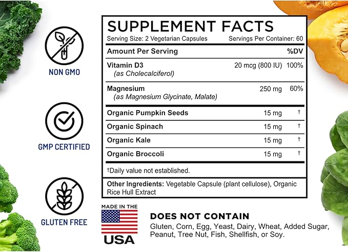 FarmHaven Magnesium Glycinate &amp Malate Complex and Glucosamine Chondroitin