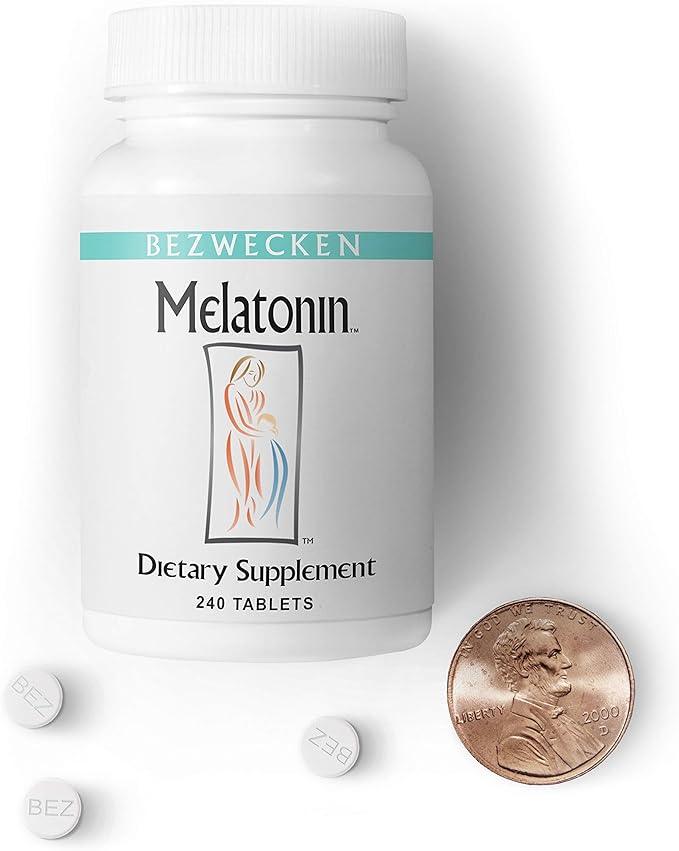 Bezwecken - Melatonin - 240 Tablets - Professionally Formulated - Potent Safe Vegetarian