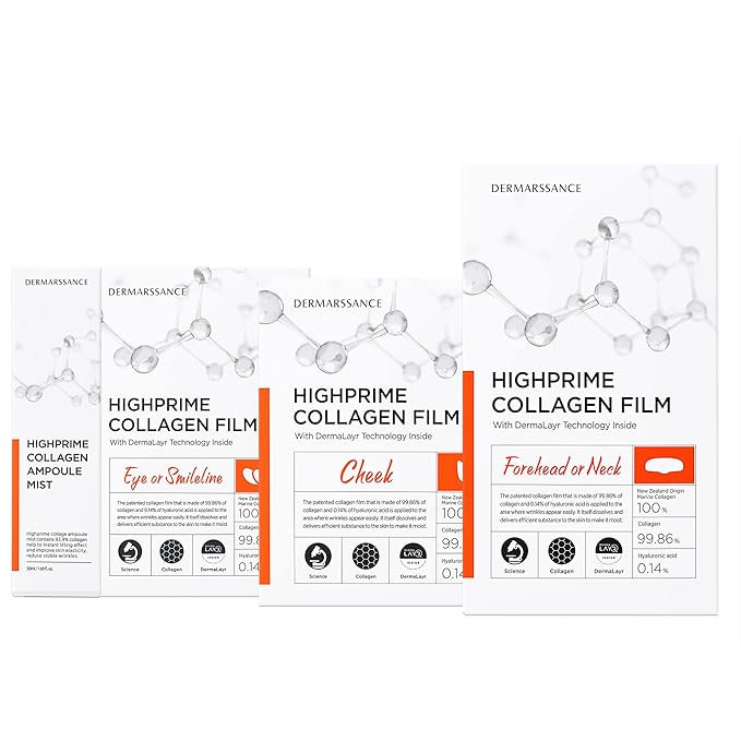 Highprime Collagen Film &amp Mist Kit - Full Set for 5 Sessions
