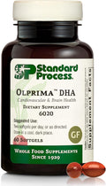 Standard Process Olprima DHA - Omega-3 Supplement for Heart &amp Brain Health - Gluten-Free Non-Dairy &amp Non-Soy - 60 Softgels (30 Servings)