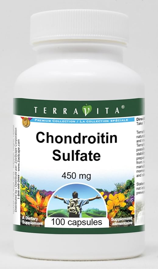 Chondroitin Sulfate - 450 mg (100 Capsules ZIN: 510741) - 3 Pack