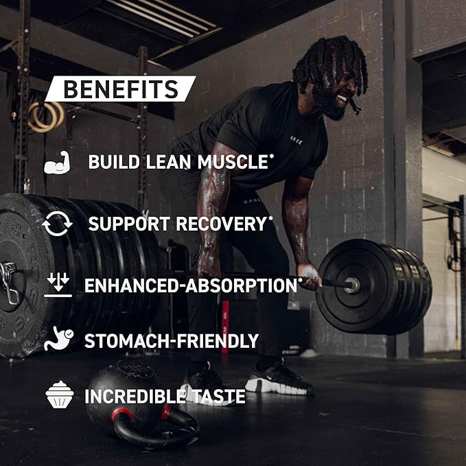 Kaged Whey Protein Isolate Elite Powder | Vanilla | Whey Casein &amp Milk Protein Blend | Post Workout Recovery Drink | Supports Muscle Building | Supplements for Men &amp Women | 2 lbs