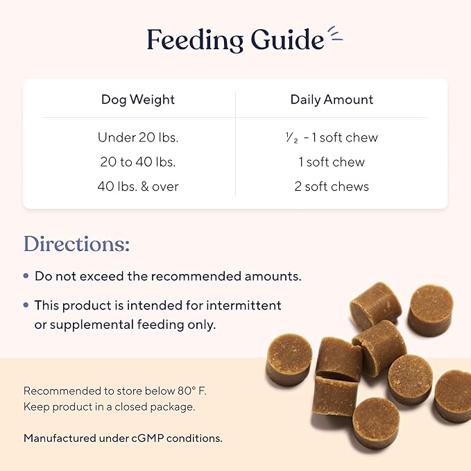 Pawfy Probiotics for Dogs | Supports Digestive Health Diarrhea for Small Large Dogs | Improves Gut Health | Anti Yeast Supplements | Skin Health Seasonal Allergies Support - 30 Chews (Chicken)