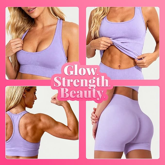 Creatine for Women Creatine Monohydrate Gummies with Collagen Vitamin D3 &amp Calcium for Muscles Booty &amp Energy Flavored Sugar Free Creatine Gummies Post &amp Pre Workout Supplements for Wo