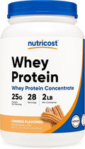 Nutricost Whey Protein Concentrate 2 LB Churro Flavored - GMO-Free Gluten-Free