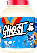 GHOST Whey Protein Powder Chips Ahoy! - 5LB 25G of Protein - Chocolate Chip Cookie Flavored Isolate Concentrate &amp Hydrolyzed Whey Protein Blend
