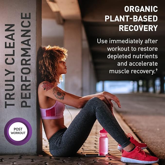 Garden of Life Organic Vegan Sport Protein Powder Vanilla &amp Sport Vegan Organic Plant Based Post Workout Muscle Recovery Powder