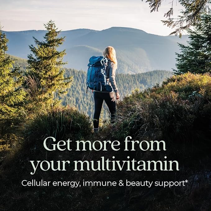 New Chapter Women’s Multivitamin Iron B6 B12 Biotin for Hair Growth D3 Vit C Zinc for Immune &amp Stress Support Gentle on an Empty Stomach One Daily Non-GMO Gluten-Free 18+ 96 Tablets