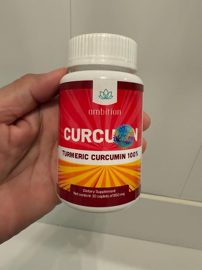 Curcumin Turmeric Curcuma Supplement 850 mg 30 Capsules