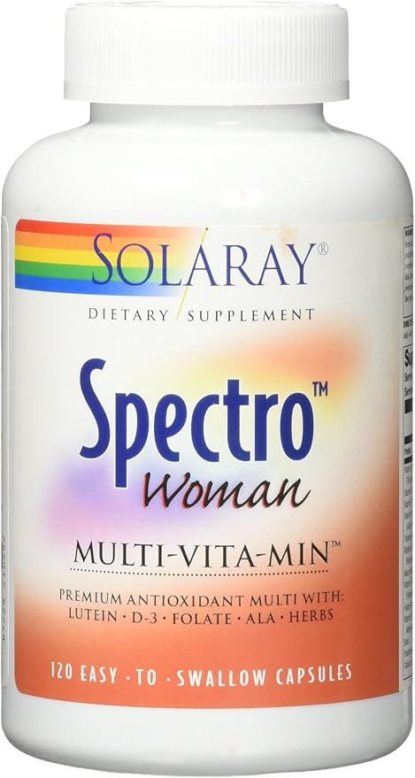 SOLARAY Spectro Multivitamin | 120ct (Woman)