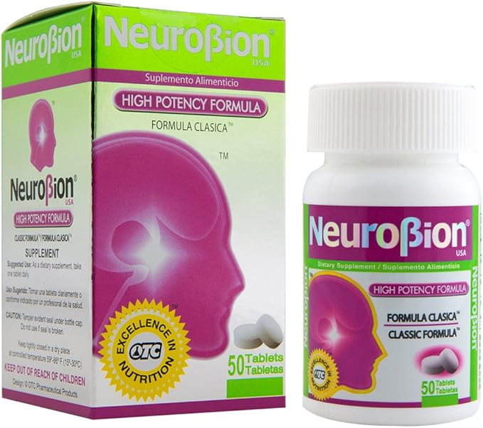 Neurobion energy + Neurobion high potency dietary supplement special blend of amino acids vitamins b1- b6- &amp b12 + zinc