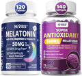 NEVISS Melatonin 50 mg Fast Dissolve Tablets + Ultra High Dose Melatonin 100mg