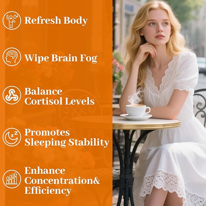 Cortisol Drink Powder | Cortisol Supplements for Women | Ashwagandha L-Theanine Turmeric Root Black Pepper Extract for Relax &amp Focus Healthy Cortisol Levels Mental Clarity Vegan 6.3oz