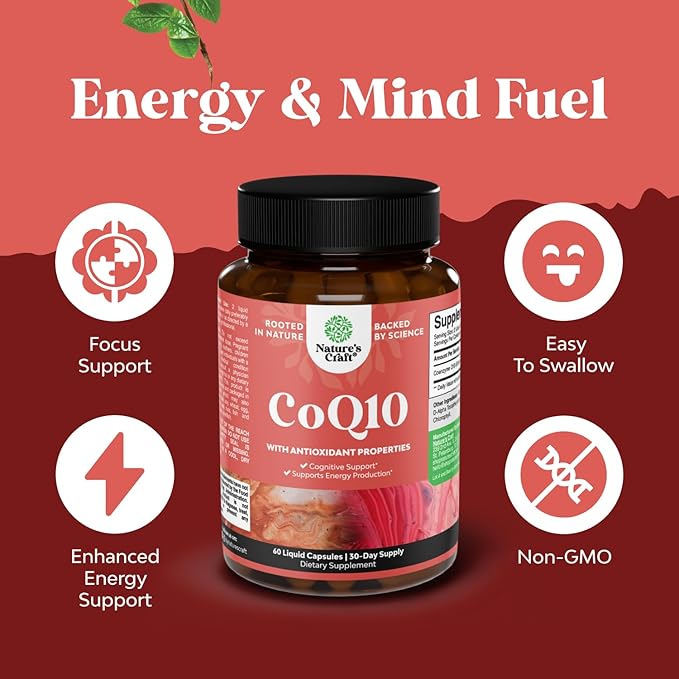 Bundle of Uric Acid Cleanse &amp Detox - Green Coffee Beans with Turmeric Tart Cherry &amp Celery Seed for Kidney and CoQ10 200mg per Serving Liquid Capsules - High Absorption Coenzyme for Energy S