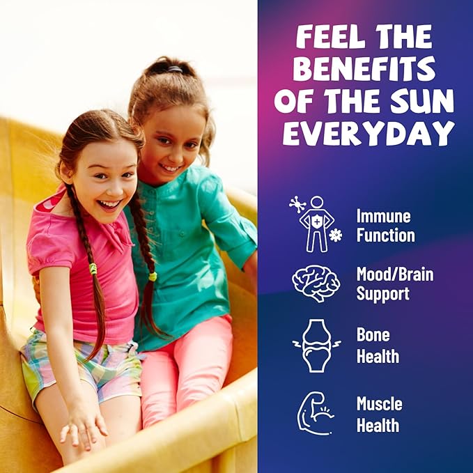 Magnesium Glycinate Liquid Drops for Kids Vitamin D3 K2 Drops for Kids