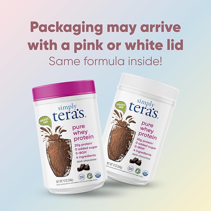 Simply Teras Whey Simply Dark Chocolate rBGH Free 24 oz