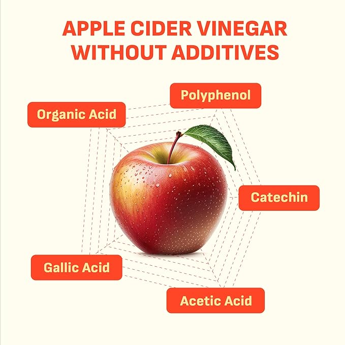 [Liveling] Apple&ampPineapple Cider Vinegar DUO pack2 Natural Cleanse with Premium Nutritional Ingredients pH balance Zero Sugar Easy cut &amp Easy Mix (60 Sticks)