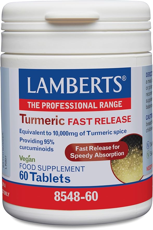 Lamberts Turmeric Fast Release 60 Tablets