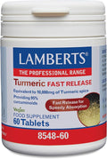 Lamberts Turmeric Fast Release 60 Tablets