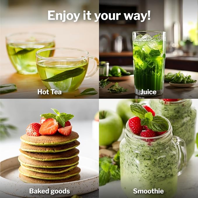 Opportuniteas Grass Fed Unflavored Whey Protein &amp Liver Detox Matcha Tea - Support Your Muscles While Cleansing Your Liver - Bundle