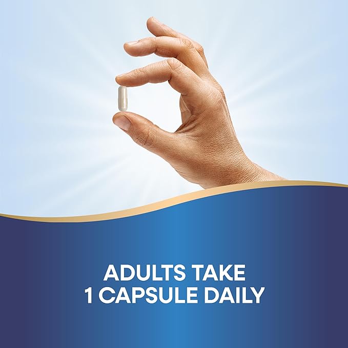 Nature's Way Fortify Optima Probiotic for Men and Women 50 Billion Live Cultures 6 Strains Supports Digestive and Immune Health* 30 Capsules (Packaging May Vary)
