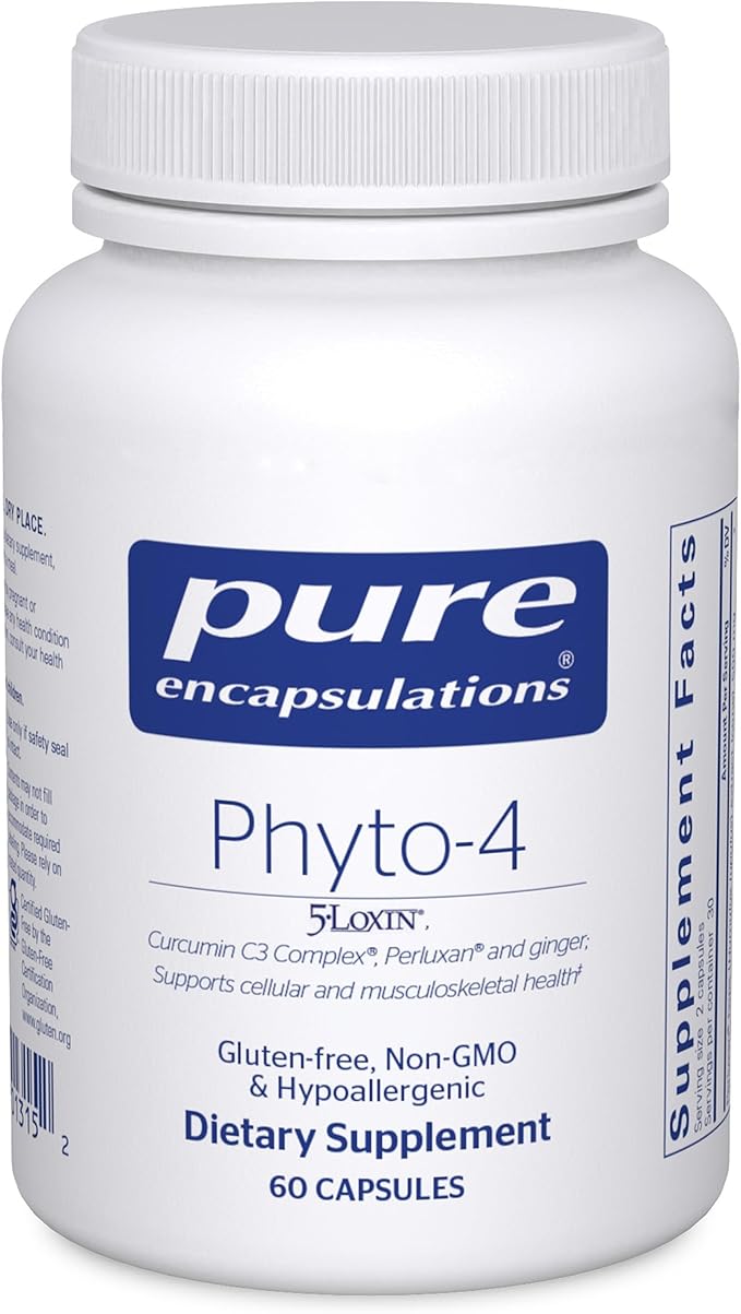 Pure Encapsulations Phyto-4 | Hypoallergenic Supplement Supports Immune Cellular and Tissue Health | 60 Capsules