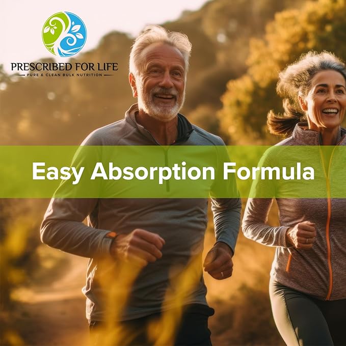 Prescribed for Life Calcium Citrate Malate Pure Vegan Calcium Powder Easy Absorption Formula Non GMO Filler &amp Additive Free (25kg)