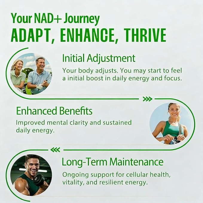 NAD+ Supplement for Energy Metabolism Support Liposomal Capsules Containing ResveratrolNicotinamide Ribosidean &amp QuercetinAlternative to NMN SupplementGluten-FreeVegan (2PCS)