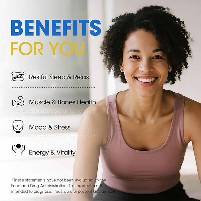 Magnesium Glycinate Capsules Magnesium Bisglycinate 800mg Chelated Maximum Absorption Gentle on Stomach Small Easy to Swallow Supports Restful Sleep Muscle Bone Health 180 Counts