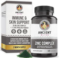Zinc Complex Capsules with Enhanced Absorption Antioxidant &amp Immune Support Supplement Zinc Supplement for Men &amp Women by Ancient Bliss (60 Capsules)