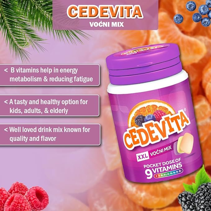SORINA Cedevita Multivitamin Healthy and Sweet Candies (Lemon)