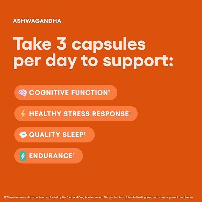 Physician's CHOICE Ashwagandha Supplement - 1950mg of Bioavailable Organic Ashwagandha Root Powder - Black Pepper Extract Stress Support Mood Support Supplement 90 Veggie Capsules