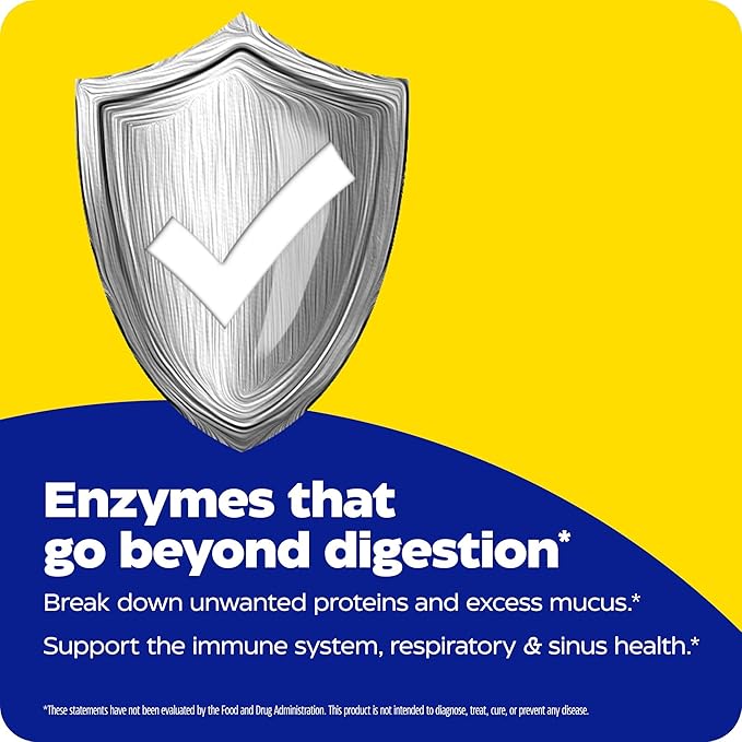 Enzymedica Immune Defense Regular Strength Proteolytic Enzymes for Immune Support 120 Count