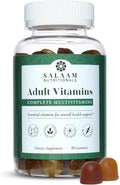 Salaam Nutritionals - Adult Multivitamins Vitamin Gummies for Women and Men Multivitamins for Adults with 11 Essential Vitamins and Minerals 90 Count 1 Pack.