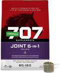 Formula 707 Joint 6in1 Equine Supplement 10 lb Bag – Support for Joint Integrity and Inflammatory Response in Horses – Green-Lipped Mussel MSM Glucosamine Chondroitin &amp Collagen