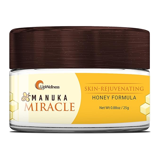 UpWellness Manuka Miracle - 100% Natural Manuka Honey Lotion - Manuka Honey Cream for Smooth Radiant Skin - Physician-Formulated