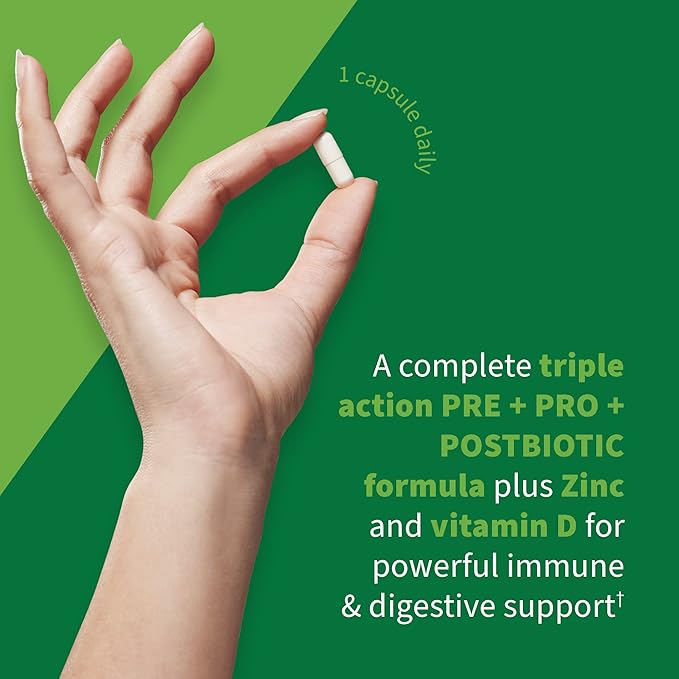 Garden of Life Dr Formulated Probiotics Immune Support &amp Dr Formulated Once Daily 3-in-1 Complete Prebiotics