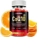 CoQ10 Gummies for Adults Fruit Flavored Chewable with Coenzyme Q10 Soft Gummy Format for Easy Daily Use 60 Count Bottle