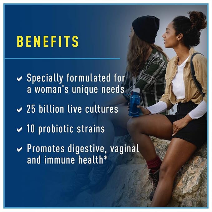 Renew Life Adult Probiotic Supplement Bundle Pack - Women's Care 25B and Extra Care 30B 30 Count (Pack of 2)