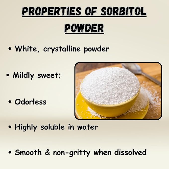 Zinc Oxide Powder (1lb) and Sorbitol Powder (2lb) Combo – Multi-Functional Ingredients for DIY Cosmetic and Food Applications | Value Combo Pack