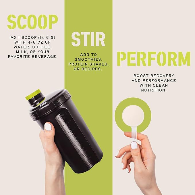 Iron Feather Collagen Powder | Unflavored | Multi-Collagen Protein with Vitamin C | Supports Joints Tendons Recovery Skin Hair and Nails | 10g Protein per Scoop | Clean and Functional Nutrition