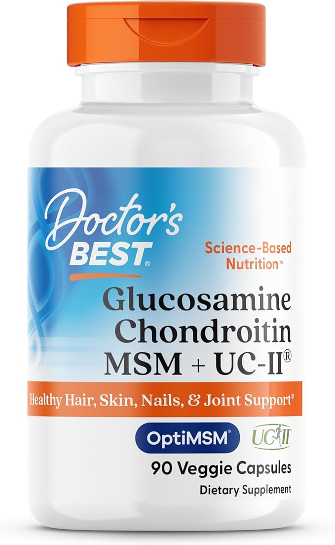 Doctor's Best Glucosamine Chondroitin MSM UCII