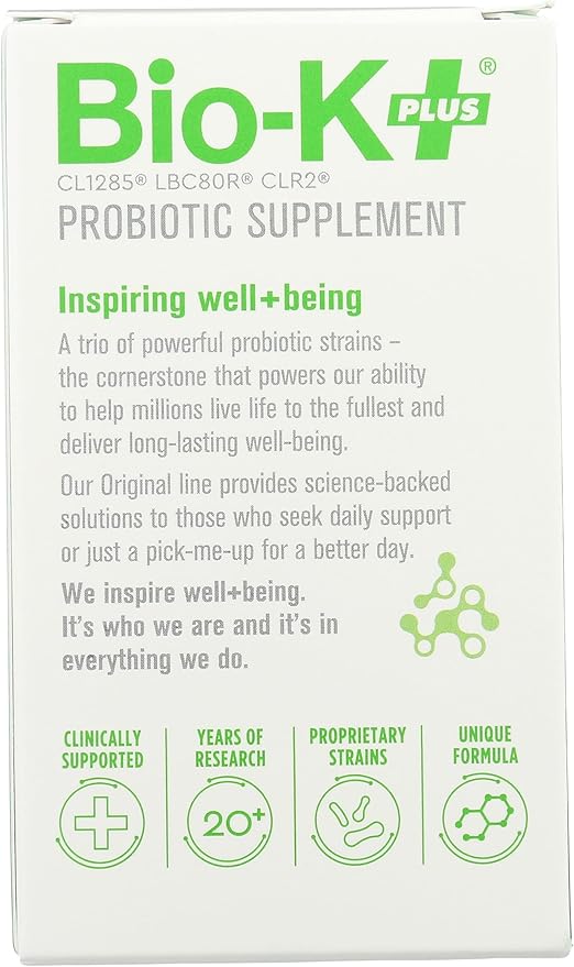 Bio-K Plus Dailycare 50 Billion Probiotics 30 Count