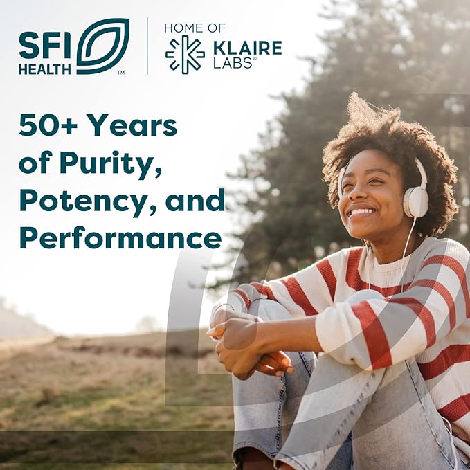 Klaire Labs SFI Health Ther-Biotic Metabolic Formula Probiotic - Lactobacillus &amp Bifidobacterium Species - Healthy Metabolism + Immune Support - Vegetarian 25b CFU for Adults (60 Capsules)